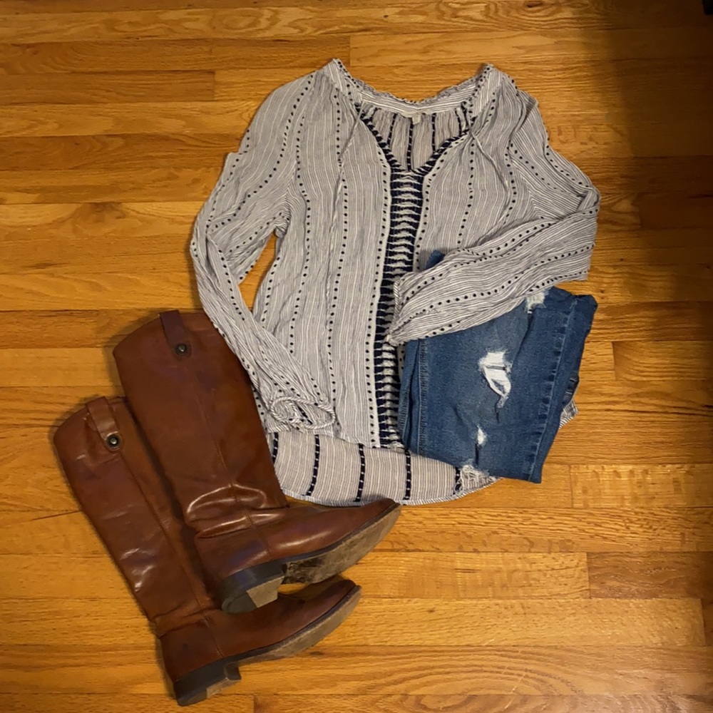 Lucky Brand long sleeve blouse